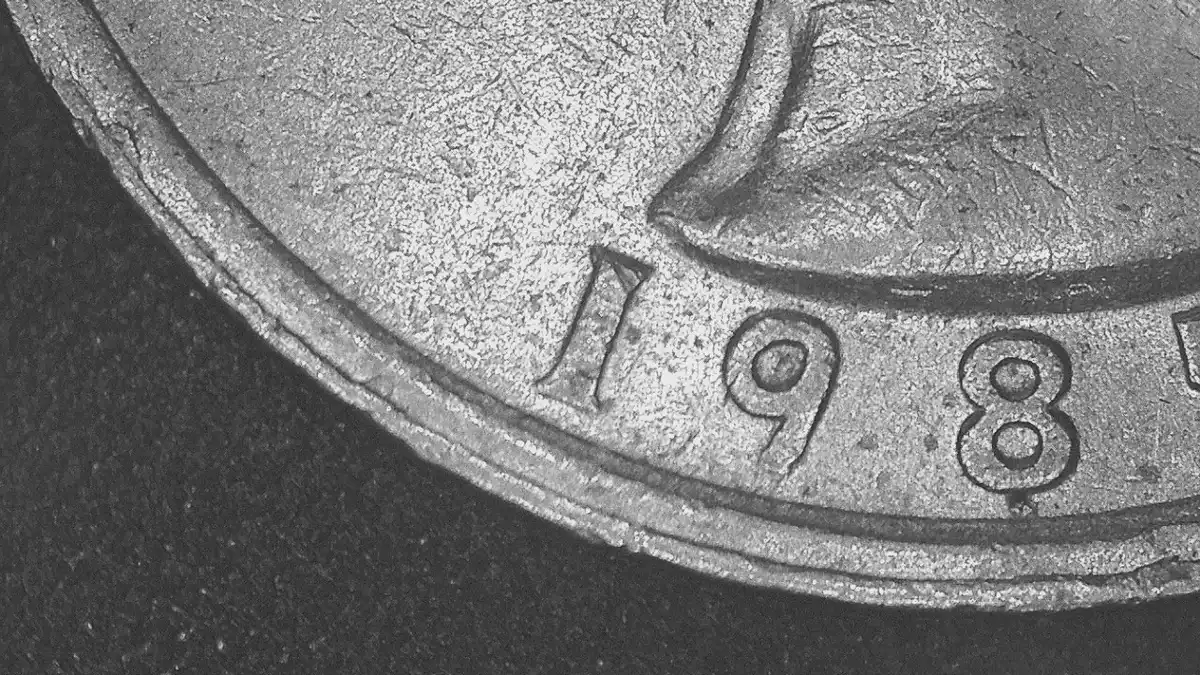 1985-P-Washington-Quarter-With-Extra-Ring-On-Obverse